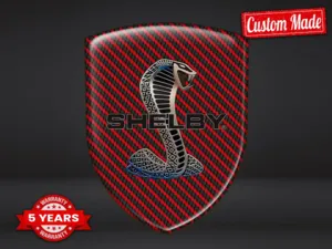 Ford Shelby Silicone Sticker Durable High Quality Professional